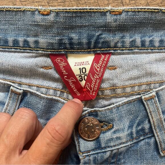 Lucky Brand Lil Maggie Denim Jeans Womens Size 10 Bootcut Light Wash Low Rise - Picture 5 of 8